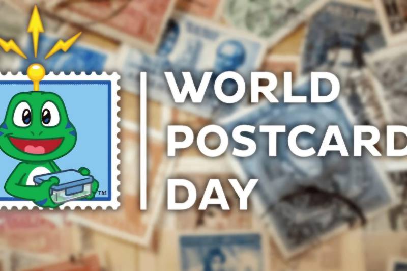 Souvenir zum Weltpostkartentag : 1756503892-1754484398=2019494