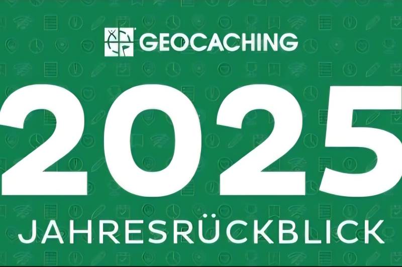 Geocaching  - Jahresrückblick 2025: 1770162728-1767762366=2400362