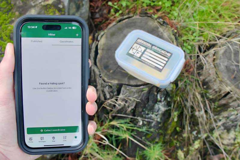 Koordinatenermittler in der Geocaching-App : 1770162728-1770059524=103204