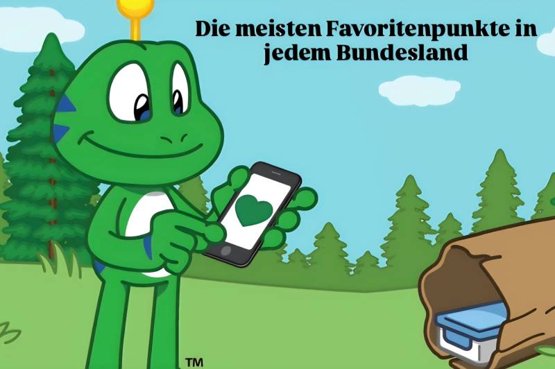 Der Cache mit den meisten Favoritenpunkten in jedem Bundesland : 1780937178-1780913606=23572